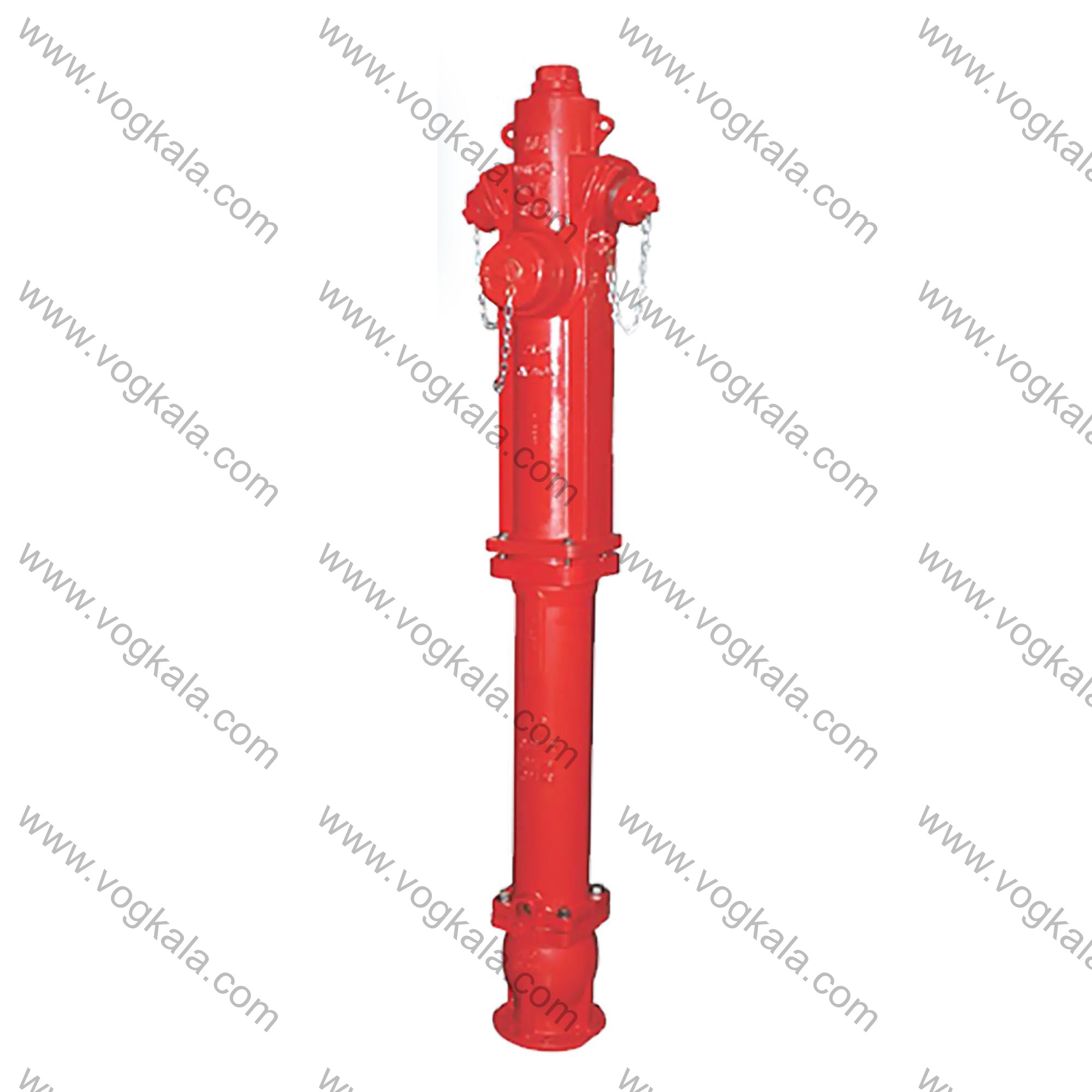 شیر آتش نشانی فلنجدار چدنی ایستاده میراب