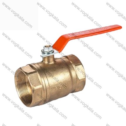 بال ولو گازی دنده ای برنجی نگین