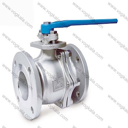 بال ولو فلنجدار فولادی كلاس 150