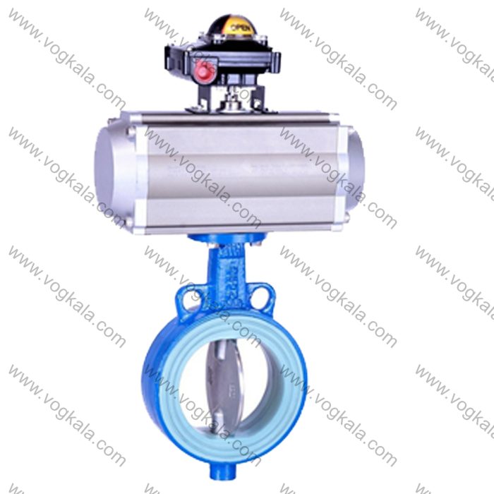 شیر پروانه ای ویفری چدنی با جک بادی میراب