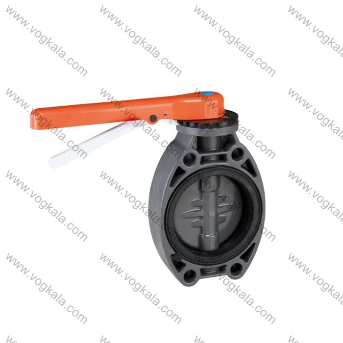 شیر پروانه ای ویفری اهرمی یو پی وی سی CEPEX سری STD