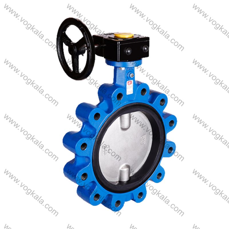 شیر پروانه ای ویفری گیربکسی لاگ چدنی میراب