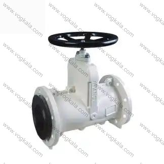 پینچ ولو بدنه بسته تک زبانه آوند