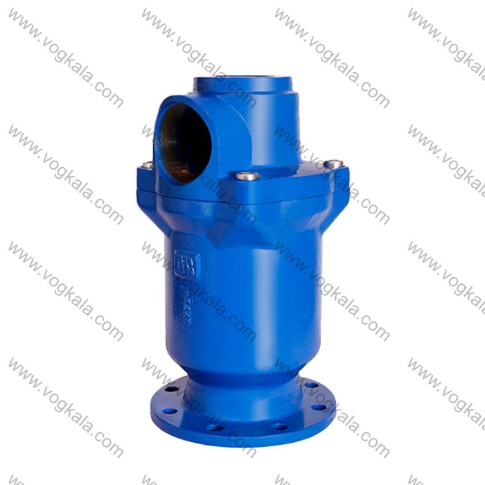 شیر تخلیه هوا فلنجدار چدنی تک محفظه دوروزنه میراب