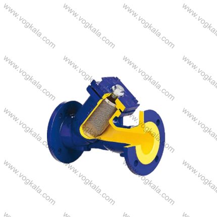 صافی فلنجدار چدنی زتکاما (Zetkama)