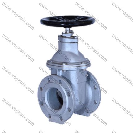 شیر كشویی فلنجدار زبانه فلزی میراب