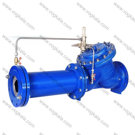 شیر تركیبی فشارشكن و کنترل دبی فلنجدار میراب