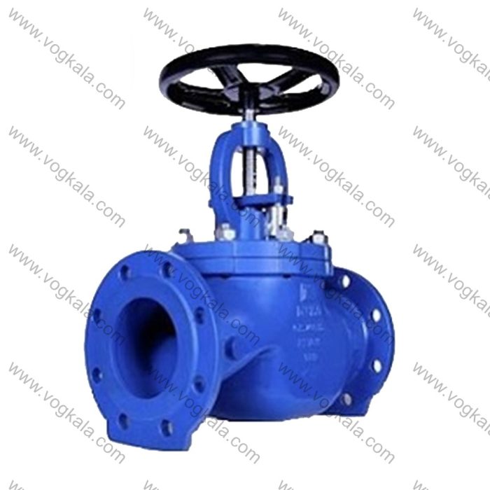 گلوب ولو فلنجدار چدنی ميراب