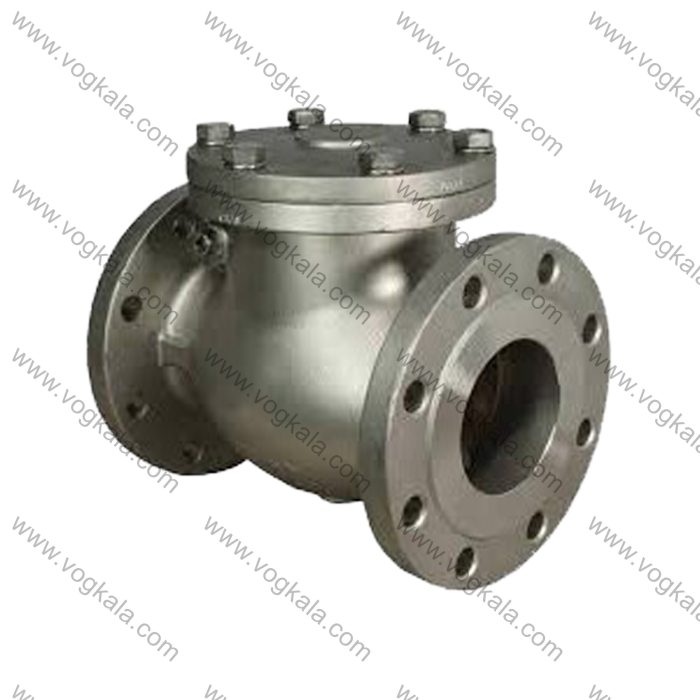 شیر یكطرفه دریچه ای فلنجدار فولادی