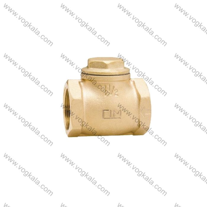 شیر یکطرفه دریچه ای دنده ای برنجی سیم ایتالیا