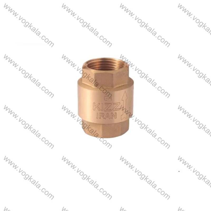 شیر یکطرفه سوپاپی دنده ای تمام برنجی کیز ایران