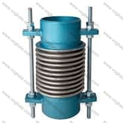 لرزه گیر استیل دوجداره آکاردئونی جوشی مهاردار ارتعاشات صنعتی