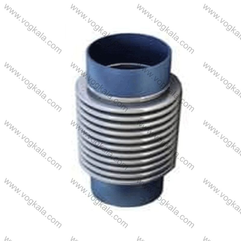 لرزه گیر آکاردئونی یک جداره جوشی بدون مهار ارتعاشات صنعتی