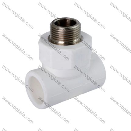 سه راه تبدیلی مغزی فلزی پلی پروپیلن آذین