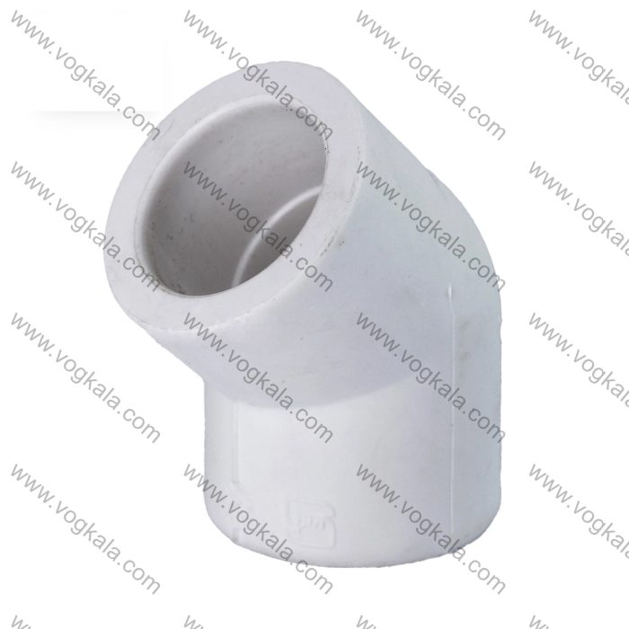 زانو جوشی پلی پروپیلن آذین 45درجه