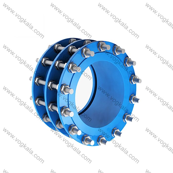 اتصال قابل پياده فلنجدار چدنی میراب