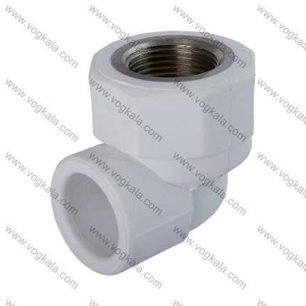 زانو یکسر بوشن فلزی پلی پروپیلن آذین