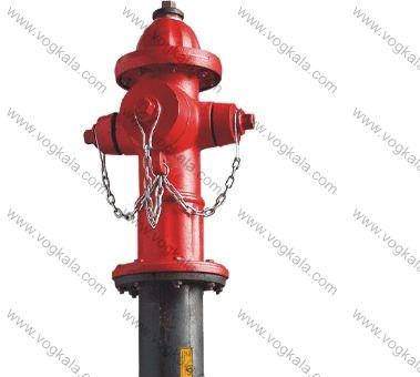 شیر آتش نشانی ایستاده