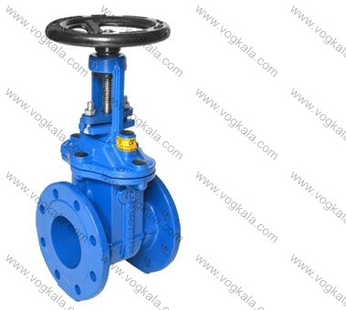 شیر فلکه کشویی محور صعودی