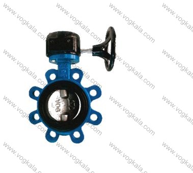 شیر پروانه ای ویفری گیربکس دار لاگ