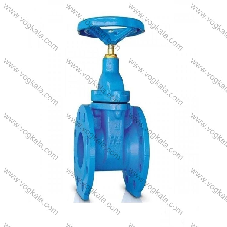 شیر فلکه کشویی زبانه فلزی سام