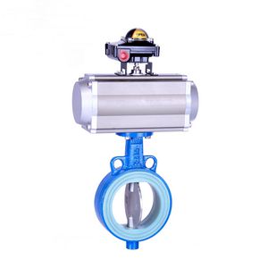 شیر پروانه ای ویفری با عملگر بادی