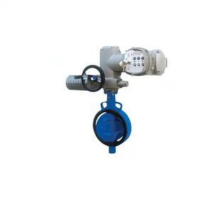 شیر پروانه ای ویفری با عملگر برقی