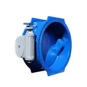 شیر پروانه ای فلنجدار گیربکسی