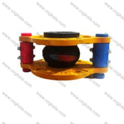 لرزه گیر لاستیکی مارک آبی قرمز ارتعاشات صنعتی نوین